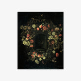 Wreath of Flowers encircling a Niche by Karel Batist - thumbnail_0_nf_66fc784a8213847b6f3579ca